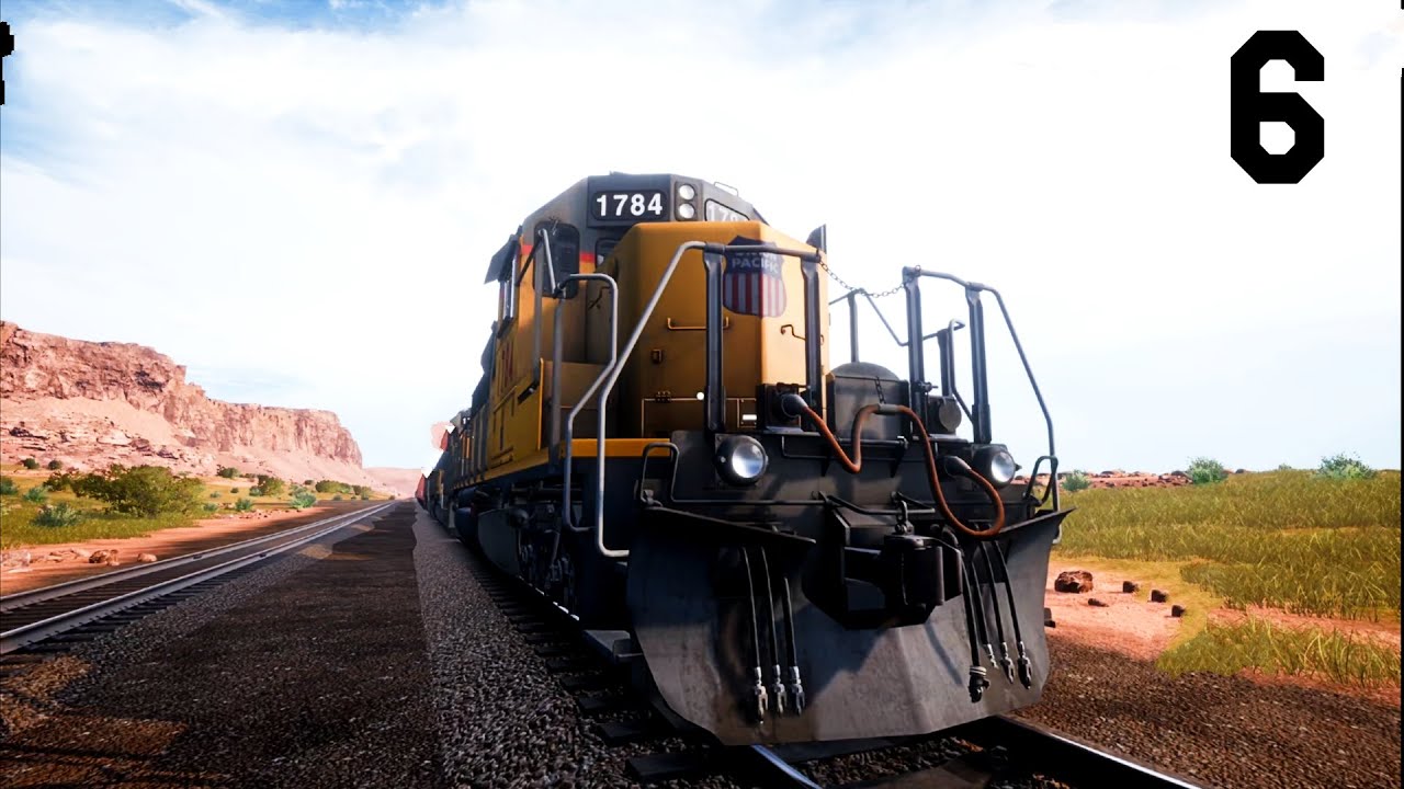 Trains Sim World 6 — Эпизод 6 — (МОЙ ПОЕЗД ДЛИНОЙ БОЛЕЕ ПОЛМИЛИ)