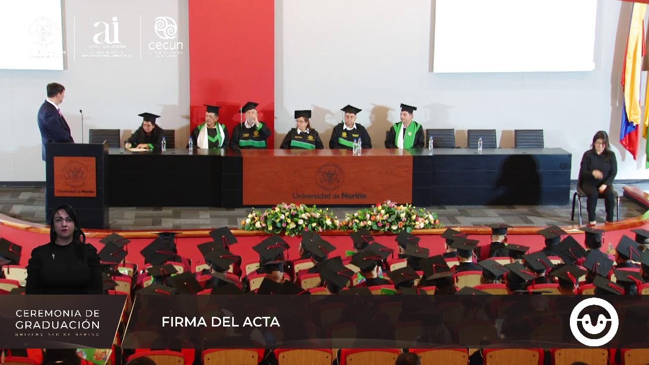 GRADOS UNIVERSIDAD DE NARIÑO SEPTIEMBRE 26 DE 2025 CEREMONIA 3 - YouTube