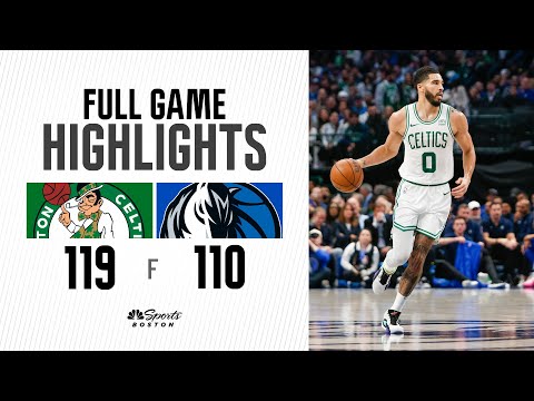 HIGHLIGHTS: The Jays outplay Luka, Kyrie to sweep 'Texas two-step' | Celtics beat Mavericks, 119-110