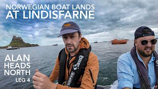 Alan the lifeboat heads north LEG 4 (pt1): Hartlepool to Holy Island Lindisfarne via Farne Ep97 [4K]