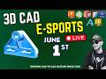 Model Monday Live June 1 | CAD Speed Modeling Battles, Tutorials, Tips and Tricks