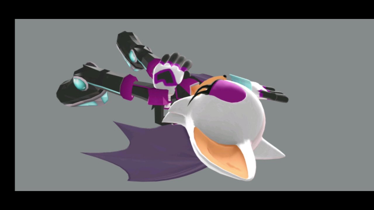 Rouge The Bat Koed Ryona [Elite Agent and Heroes Outfits]