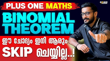 Plus One Maths | Binomial Theorem | Important Questions | Exam Winner