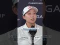 지난 대회 준우승! 가장 좋은 시즌을 보내고 있는 김효주⭐️ #lpga #golf #골프 #김효주
