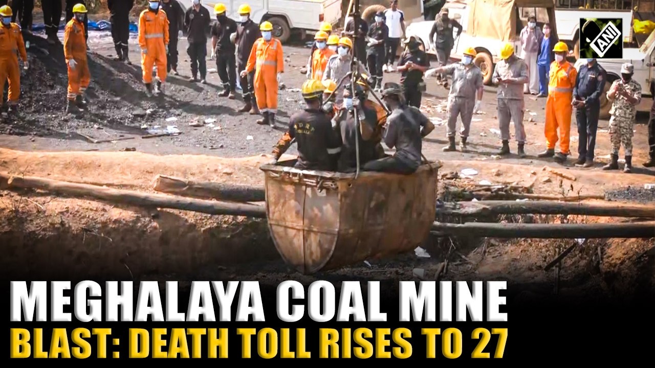 Meghalaya Coal Mine Blast: Death toll rises to 27 with 2 more bodies found, NDRF continues search