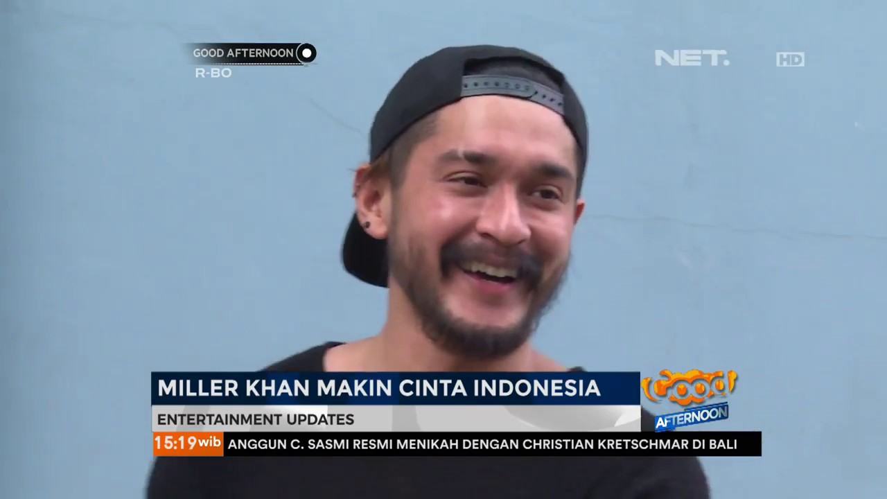 Satu Dekade Di Indonesia,Miller khan Makin Cinta Dengan Indonesia
