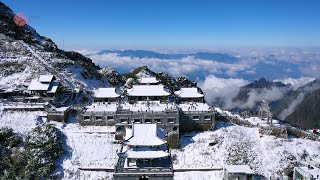 Fansipan - Sapa, Viet Nam in snow