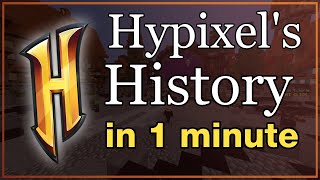 Hypixel's ENTIRE History in 1 Minute