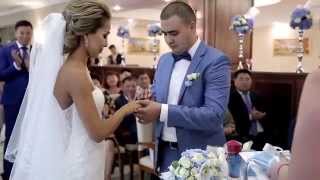 Свадебное видео в Алматы. Свадебный клип. Аким и Анель 15 августа