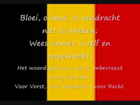 Belgisch volkslied - De Brabançonne lyrics