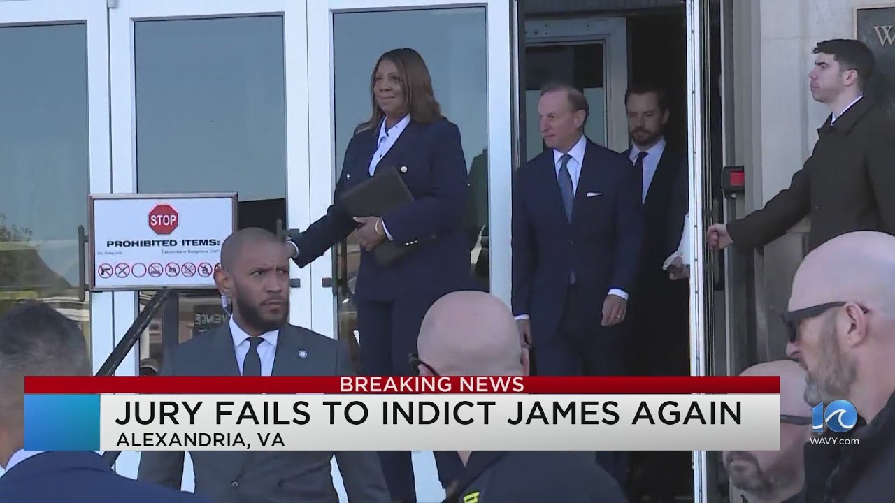 Jury fails to indict NY AG Letitia James again
