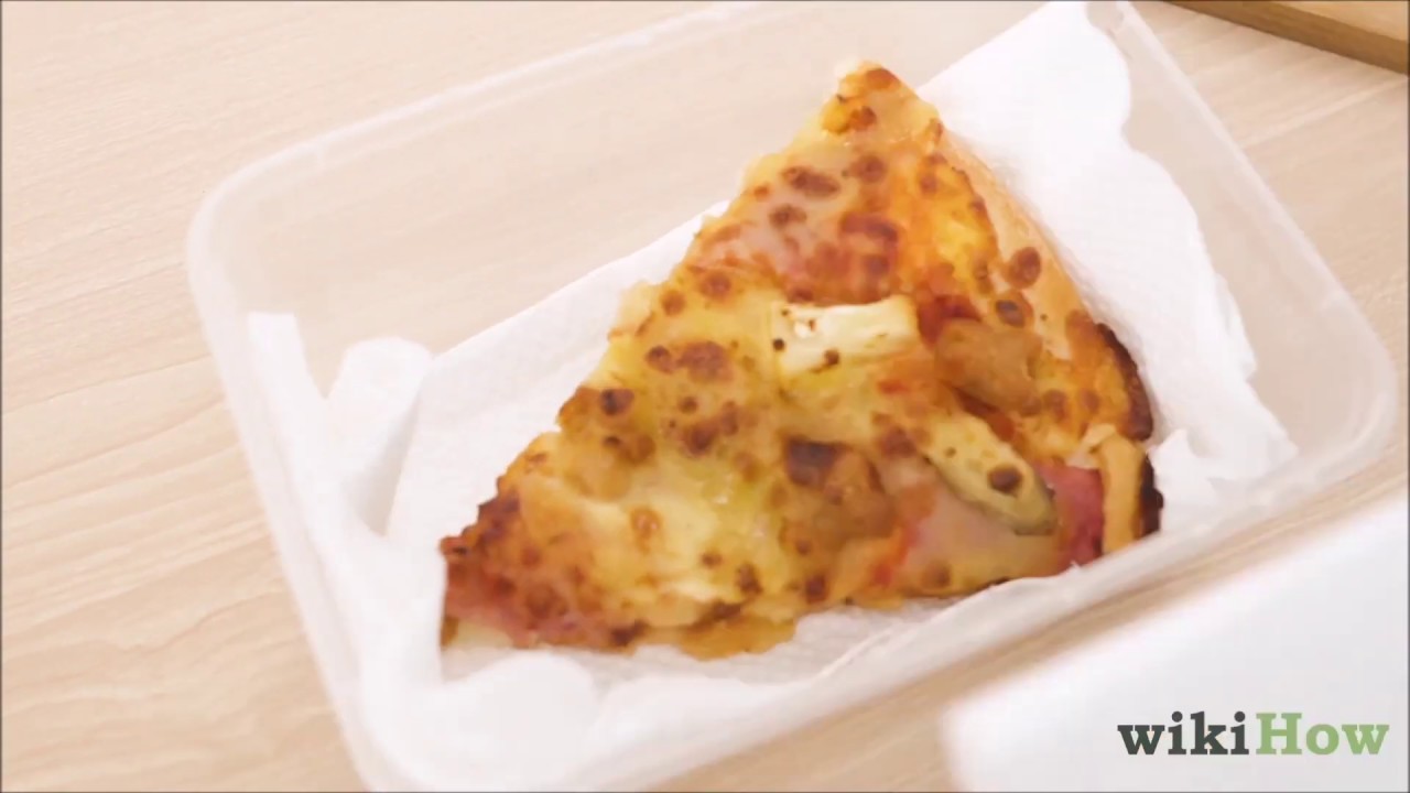 Come Conservare e Riscaldare la Pizza: 9 Passaggi