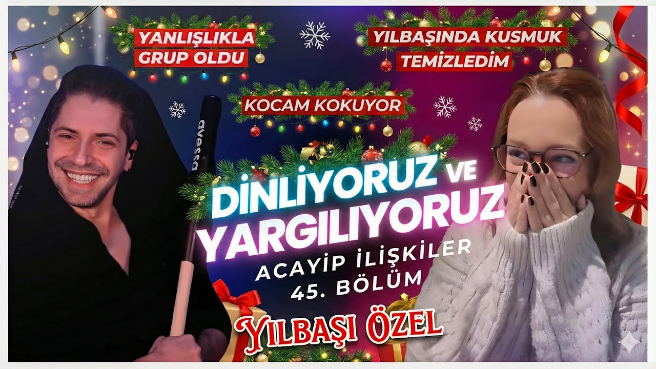 Dinliyoruz ve Yargılıyoruz #45🎄YILBAŞI ÖZEL ACAYİP HİKAYELER