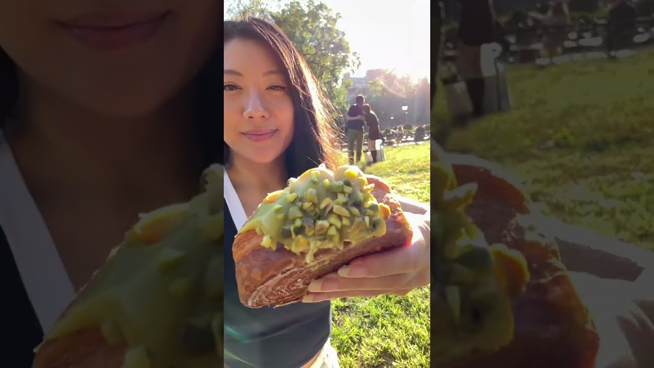 пробовать вирусную еду из Нью-Йорка