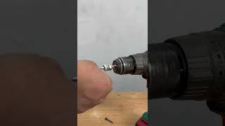 Watch the screw go in straight... #tricks