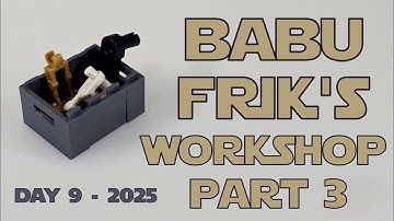LEGO Star Wars Advent Calendar 2025 – Day 9: Babu Frik