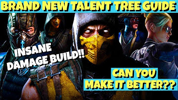 How to do Insane Damage in Mortal Kombat Mobile. Perfect Talent Tree Guide. Tips and Tricks.