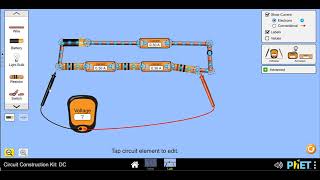 Equivalent resistance of series and parallel resistors