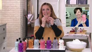 philosophy special edition 6-piece shower gel collection on QVC
