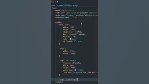 how to make Valorant logo html css