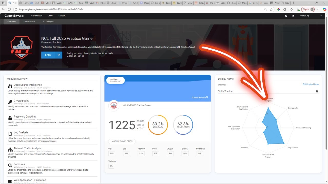 Breaking Into Cyber: My Honest Experience in the NCL Fall 2025 Challenge