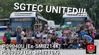 SGTEC United - PC9040U (Ex-SMB214K) and PD8989J (Ex-SMB210X) MAN A22 Tour showcase.
