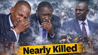 BREAKING: Babu Owino & Sifuna Nearly KILLED As Police Attack ODM's Rally In Kamukunji