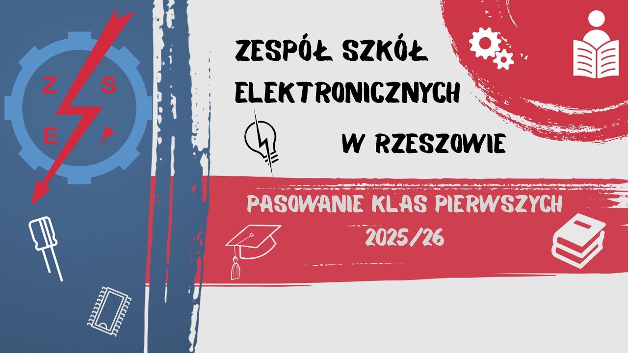 Pasowanie na ucznia Zespołu Szkół Elektronicznych w Rzeszowie 2025/2026