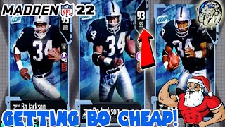 IM SO CLOSE TO GETTING BO JACKSON FOR SO CHEAP! HERE'S HOW! MADDEN 22 ULTIMATE TEAM