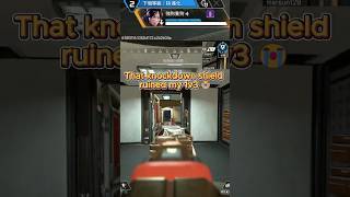 That knockdown shield ruined my 1v3 😭
