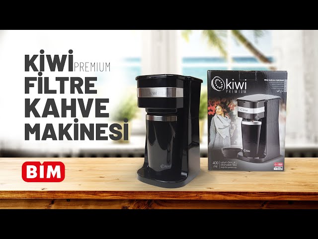 BİM - Kiwi Premium Filtre Kahve Makinesi - YouTube