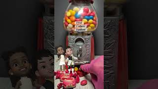 #satisfying BEST GUMBALL MACHINE got 3 colors #asmr cool #gumballmachine #fun #toys #how #howto