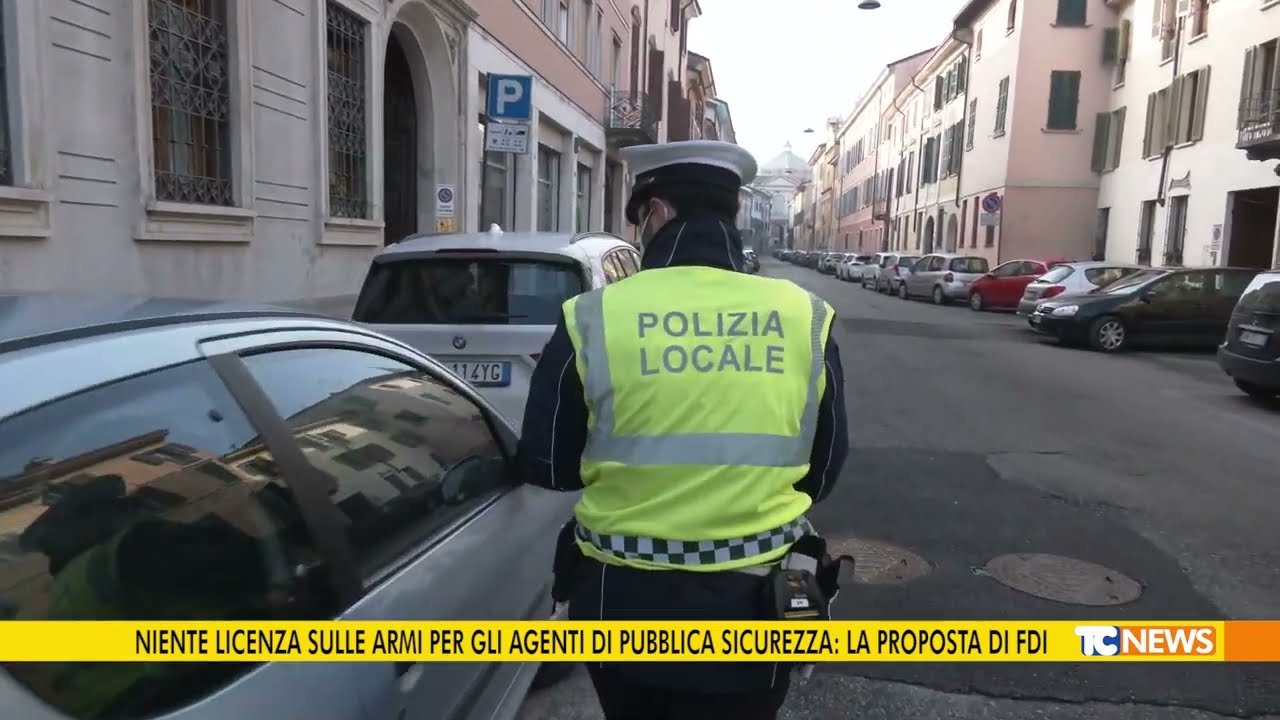 Niente licenza sulle armi per gli agenti di pubblica sicurezza: la proposta di FDI