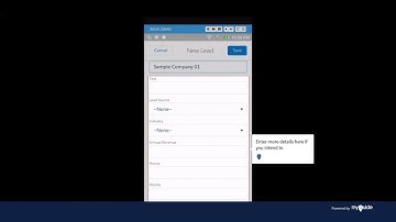 How to Create Leads in Salesforce Lightning Mobile App