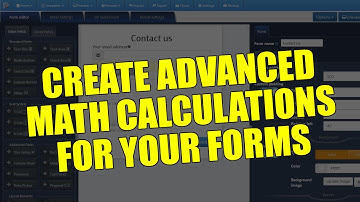How to create advanced math calculations for your forms