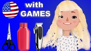 TOCA Hair Saloon 3 BOCA Game | FUN ENGLISH FOR KIDS