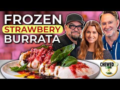 Chef Jackie Bakula’s Strawberry Snow Burrata