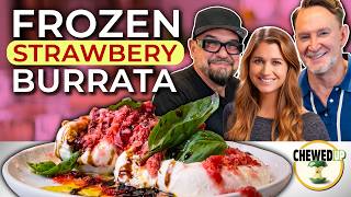 Chef Jackie Bakula’s Strawberry Snow Burrata