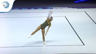 Ana Rita GOMES (POR) - 2019 Junior Aerobics Europeans, individual women final