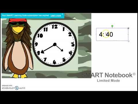 Telling time to