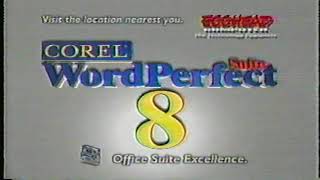 Corel Word Perfect Suite 8 1997 Commercial