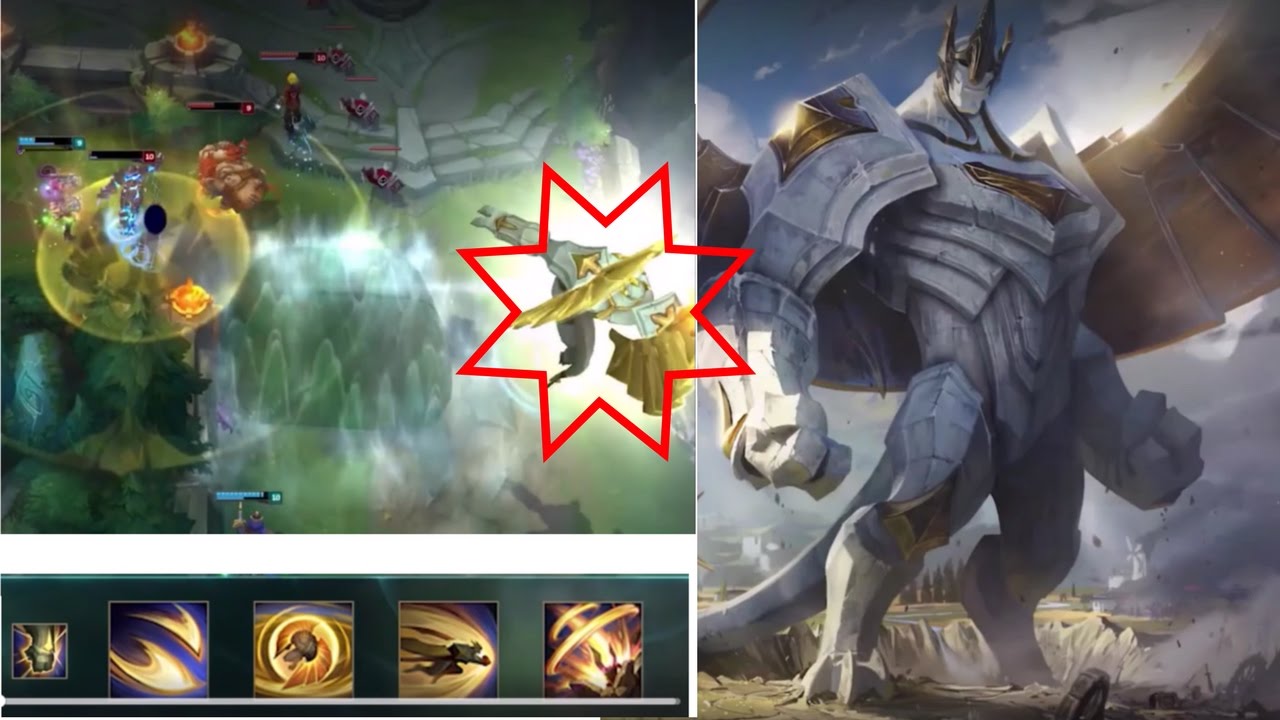 GALIO REWORK ABILITIES!!!! + GAME PLAY!!!!
