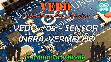 VEDO #07  - MÓDULO INFRA-VERMELHO (#arduinobrasilvedo)