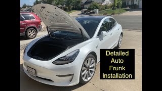 Detailed Hansshow Step by Step Frunk Installation **Please Read Description