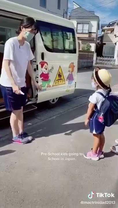 This Is How Kids Go To School In Japan! 🥰🇯🇵 | Tiktok Shorts