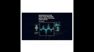 Implementasi Filter High-Pass Frekuensi untuk Deteksi Tepi pada Citra Digital