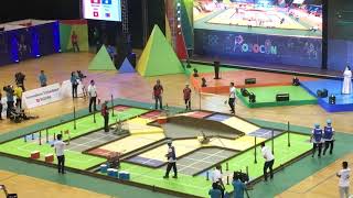 ABU robocon 2019 mongolia final round   mongolia vs hongkong