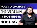 How to Upgrade Php version in Hostinger Hosting | Explained by Akash Tyagi