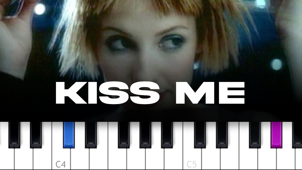Sixpence None The Richer - Kiss Me (piano tutorial)