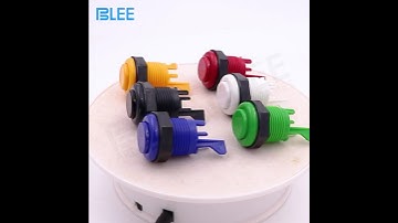 CLASSIC ARCADE BUTTON WITH CONCAVE PLUNGER - bleegame.com